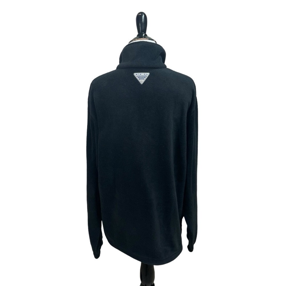 Columbia PFG Men's M Medium 1/4 Zip Fleece Pullover Sweater Mockneck Camping - Picture 5 of 7